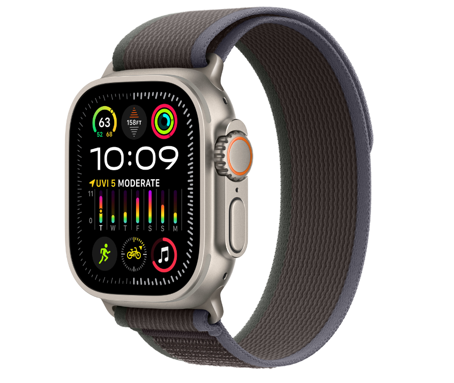 Apple Watch Ultra 2 GPS/Cellular Naturel Case BLK/BL S/M (MRF53NF/A) - Achat / Vente Objet connecté / Domotique sur grosbill.com - 0