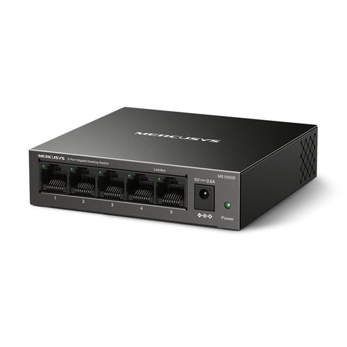 Switch Mercusys 5-Port Gigabit Metal  - grosbill.com - 0