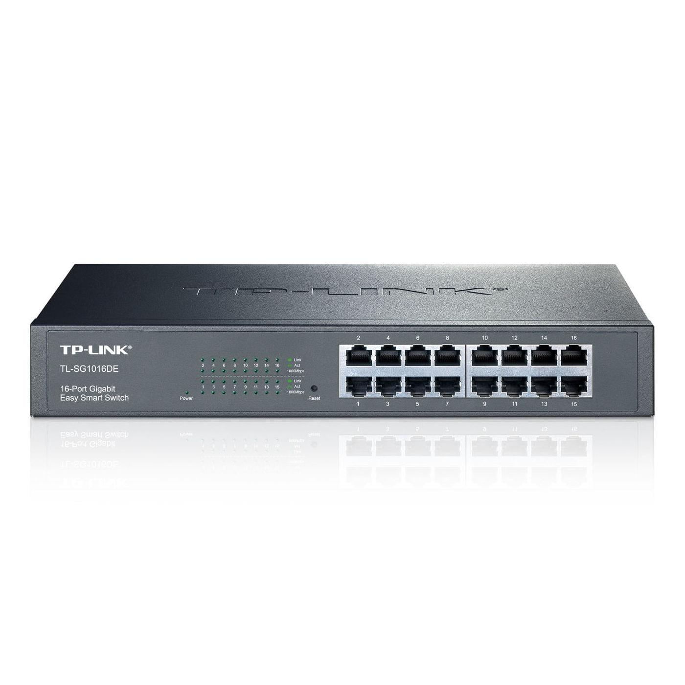  16 Ports 10/100/1000Mbps TL-SG1016DE - Achat / Vente sur grosbill.com - 0