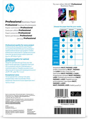 HP HP Prof Biz Gls 180g A4 150sh FSC Paper - Achat / Vente Consommable imprimante sur grosbill.com - 2