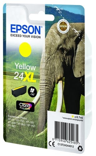 Epson - Jaune - C13T24344012 - Achat / Vente Consommable imprimante sur grosbill.com - 3