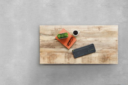 WIRELESS TOUCH KEYBOARD K400+ - Achat / Vente sur grosbill.com - 14