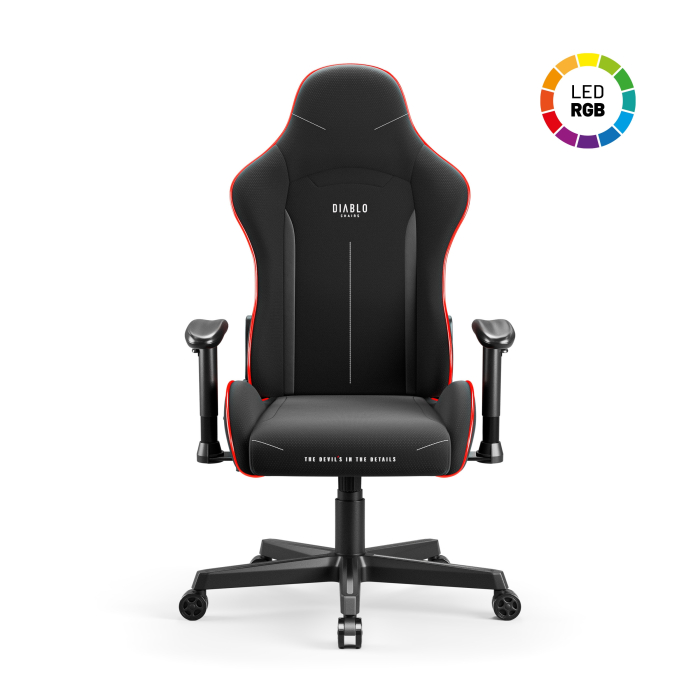 Diablo Chairs  X-Starter LED Noir - Siège PC Gamer - grosbill.com - 0