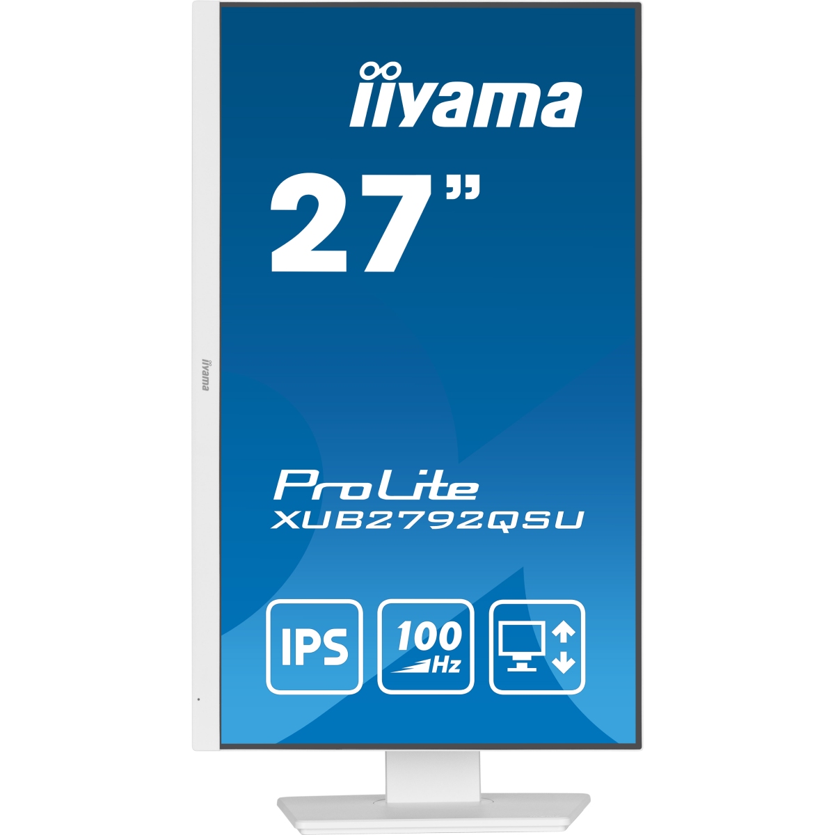 Iiyama 27"  XUB2792QSU-W6 - Ecran PC Iiyama - grosbill.com - 1