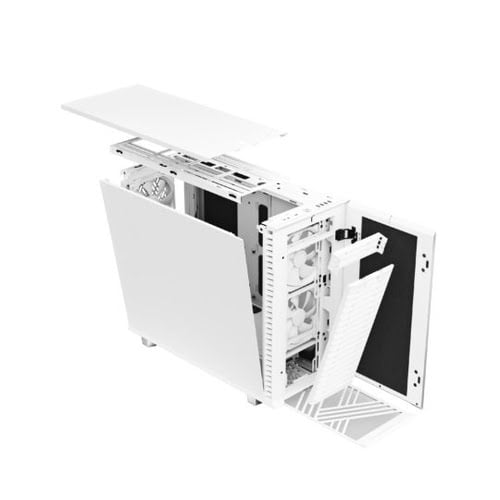 Fractal Design Define 7 White Midi-Tower - gedÃ¤mmt, weiÃŸ - Achat / Vente sur grosbill.com - 36