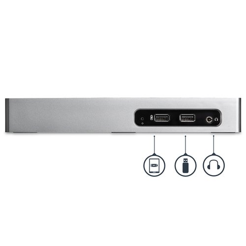 USB 3 Dual Monitor Dock HDMI DVI/VGA - Achat / Vente sur grosbill.com - 3