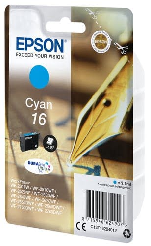 Epson - Cyan - C13T16224022 - Achat / Vente Consommable imprimante sur grosbill.com - 1