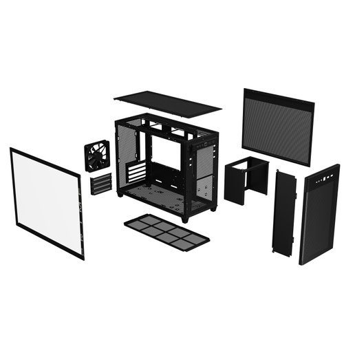 Asus AP201 TG – Noir Noir - Boîtier PC Asus - grosbill.com - 5