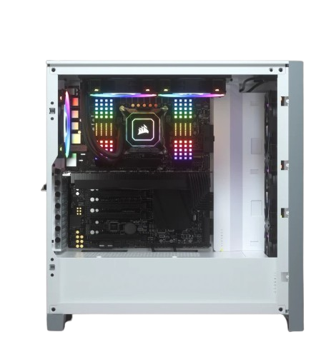 Corsair MT/SansAlim/ATX Blanc - Boîtier PC Corsair - grosbill.com - 1