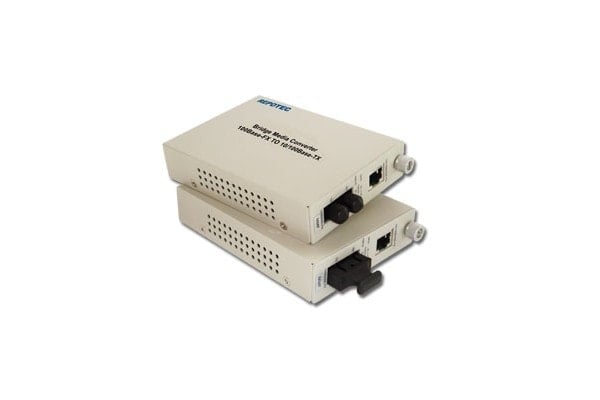 Grosbill Convertisseur fibre optique/RJ45 - 100FX SC Monomode (895730) - Achat / Vente Réseau divers sur grosbill.com - 1