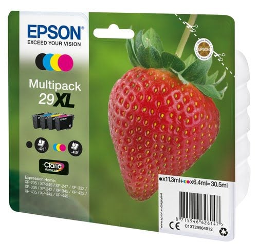 Epson - Noir, Cyan, Magenta, Jaune - C13T29964022 - Achat / Vente Consommable imprimante sur grosbill.com - 1