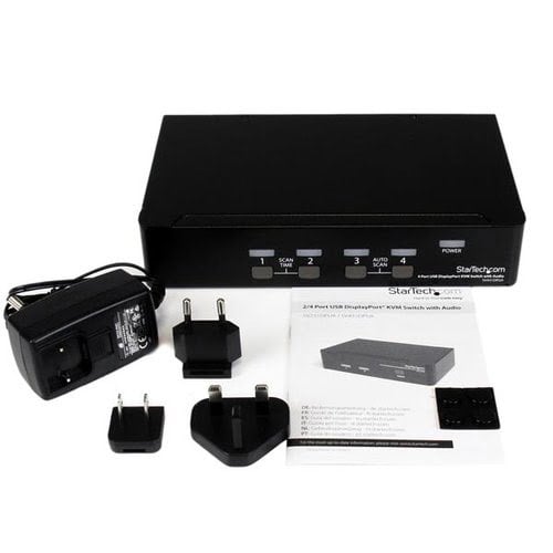 4 Port USB DisplayPort KVM Switch - Achat / Vente sur grosbill.com - 3