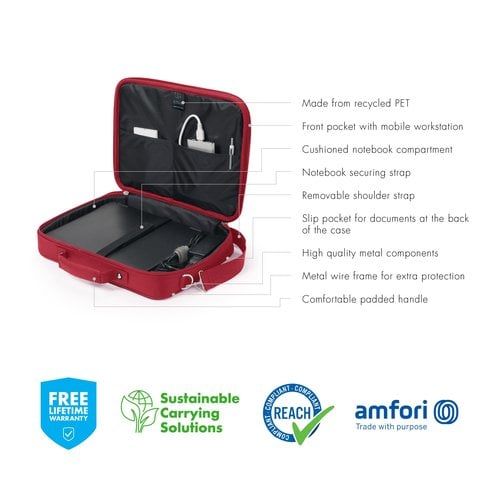 Eco Multi BASE 15-17.3 Red (D30917-RPET) - Achat / Vente sur grosbill.com - 8