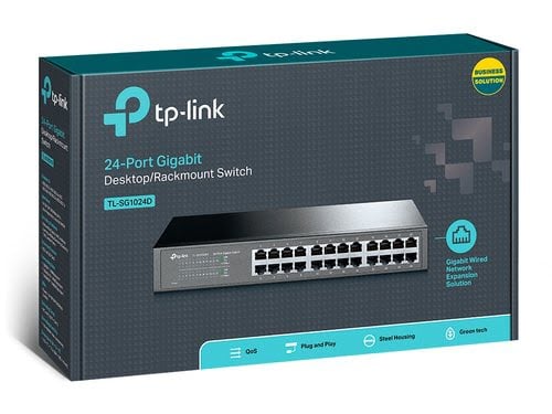 24 port Desktop/Rackmount Gigabit Switch - Achat / Vente sur grosbill.com - 3