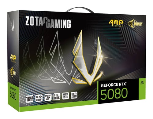 ZOTAC GeForce RTX 5080 AMP Extreme Infinity 16GB GDDR7 - Carte graphique - 7