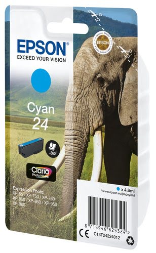 Epson - Cyan - C13T24224022 - Achat / Vente Consommable imprimante sur grosbill.com - 1