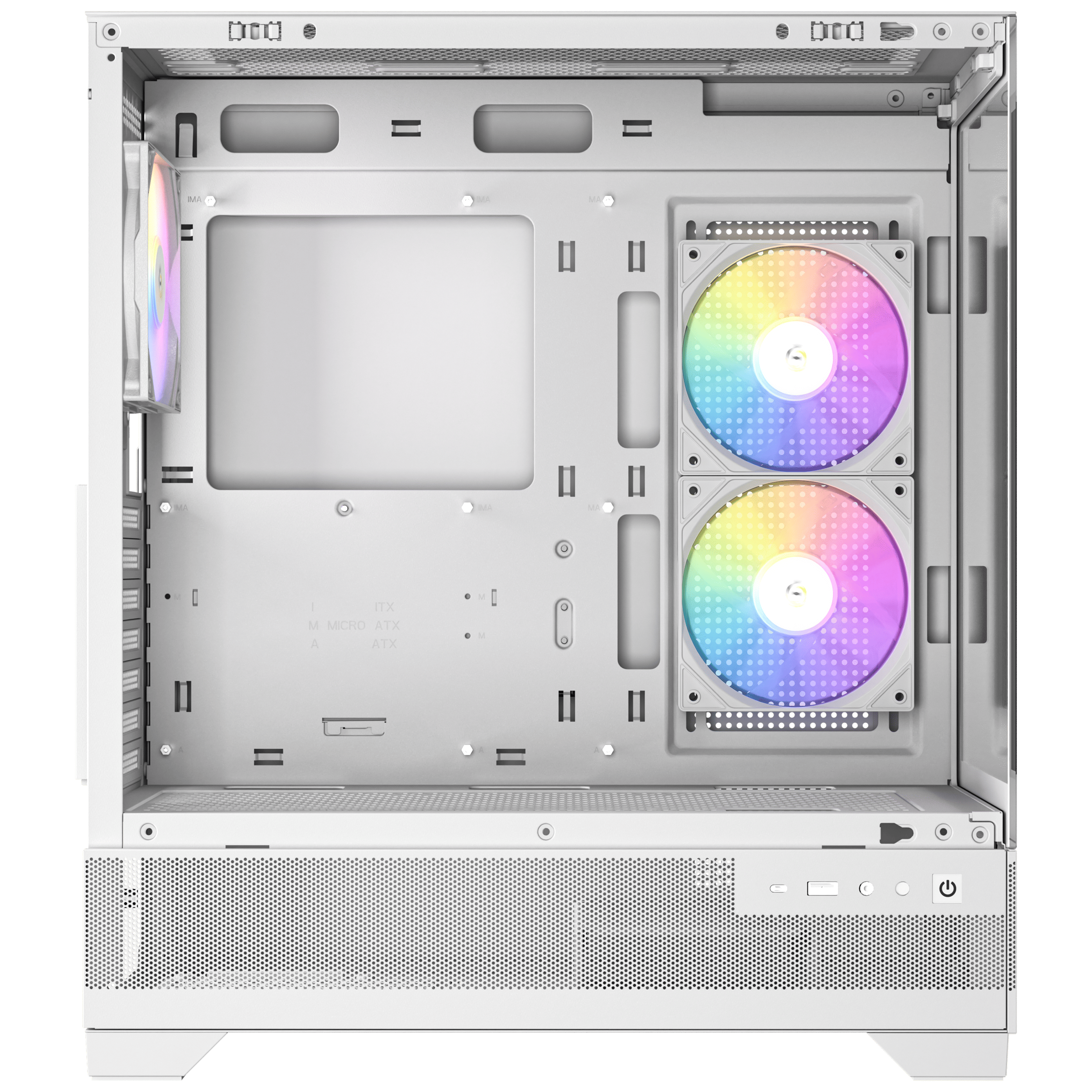 Antec CX700 ARGB Blanc Blanc - Boîtier PC Antec - grosbill.com - 7