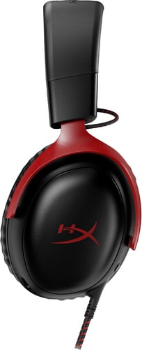 HyperX Cloud III Rouge Stereo Noir - Micro-casque - grosbill.com - 1