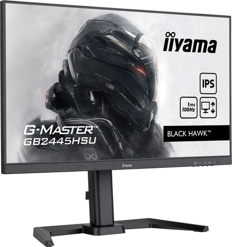 Iiyama 24"  GB2445HSU-B2 - Ecran PC Iiyama - grosbill.com - 2