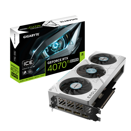 Gigabyte GeForce RTX 4070 Ti SUPER Eagle ICE OC 16G - Carte graphique - 0