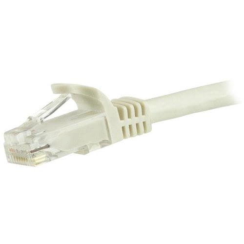 15 m White Snagless Cat6 UTP Patch Cable - Achat / Vente sur grosbill.com - 1