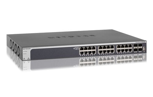 XS728T 28-port 10-Gb Smart Mngd Switch - Achat / Vente sur grosbill.com - 2