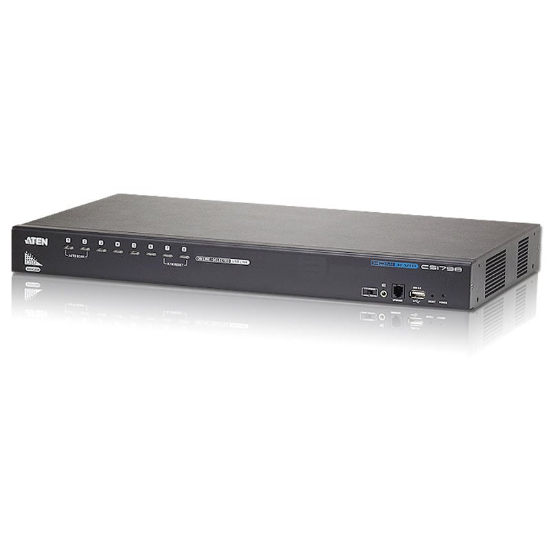 CS1798 KVM HDMI 1.3/USB2.0/Jack - 8 UC - Commutateur Aten - 0