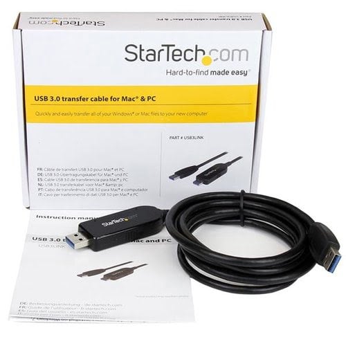 USB 3.0 Data Transfer Cable for Mac & PC - Achat / Vente sur grosbill.com - 3