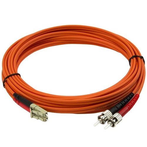 5m Multimode Fiber Patch Cable LC - ST - Achat / Vente sur grosbill.com - 1