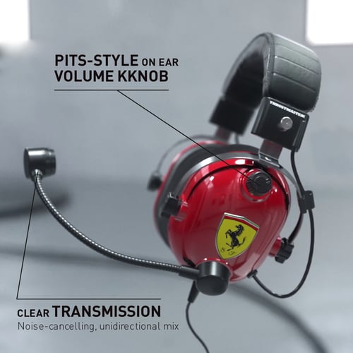 ThrustMaster FERRARI T Stereo Jaune - Micro-casque - grosbill.com - 10