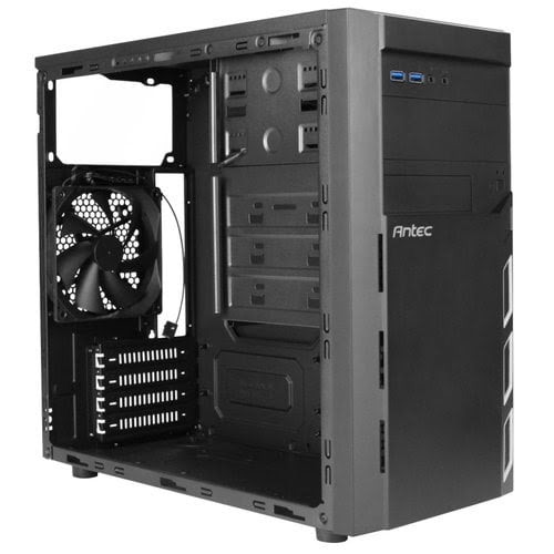 Antec VSK 3000 Elite-U3   Compatible Micro ATX, Mini ITX Noir - Boîtier PC - 5