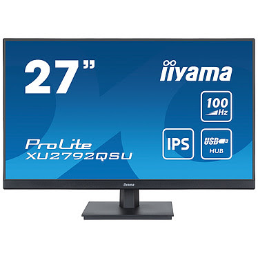 Iiyama 27"  XU2792QSU-B6 - Ecran PC Iiyama - grosbill.com - 0