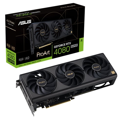 Asus ProArt GeForce RTX 4080 SUPER 16GB GDDR6X OEM - Carte graphique - 11