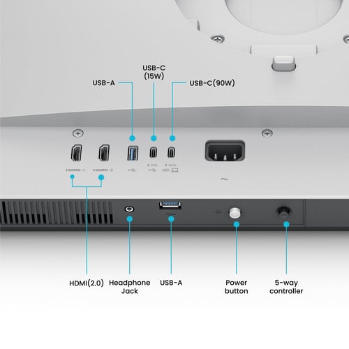 BenQ 27"  9H.LMWLB.QBE - Ecran PC BenQ - grosbill.com - 2