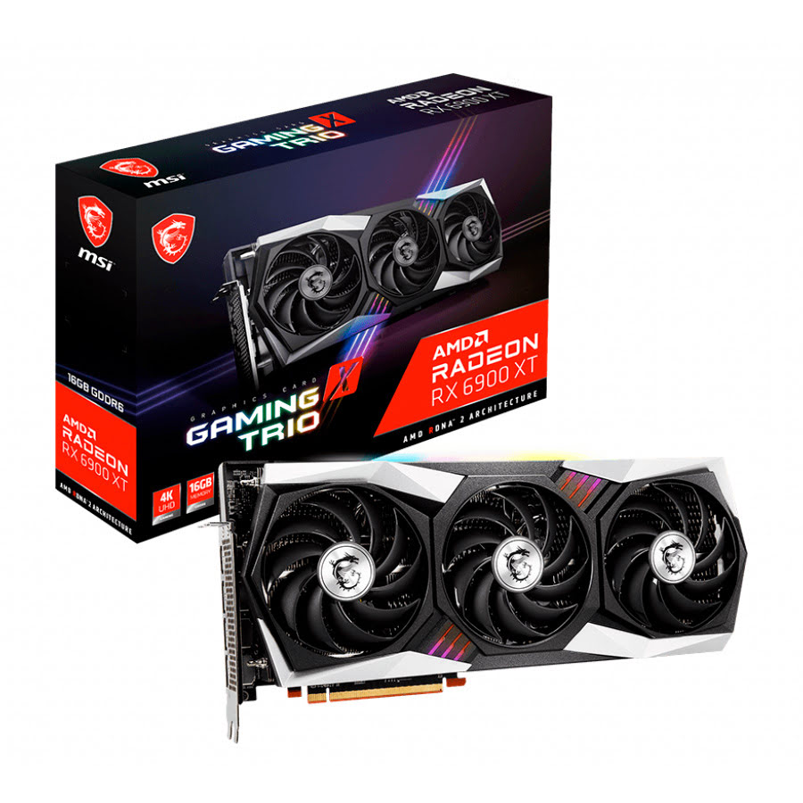 MSI RX 6900 XT GAMING X TRIO  - Carte graphique MSI - grosbill.com - 0