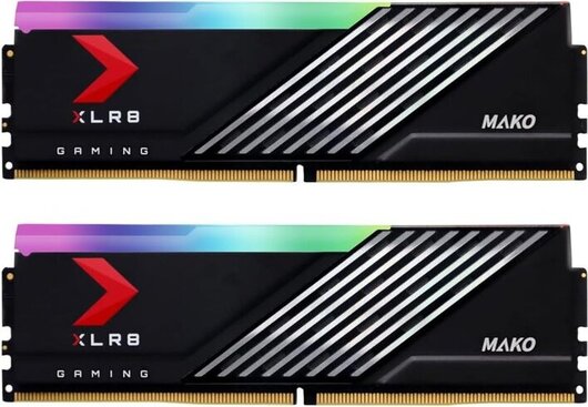 PNY MAKO RGB 32Go (2x16Go) DDR5 6400MHz	 - Mémoire PC PNY sur grosbill.com - 1