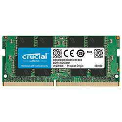 Mémoire PC portable Crucial SO-DIMM 8Go DDR4 3200 CT8G4SFRA32A Grosbill