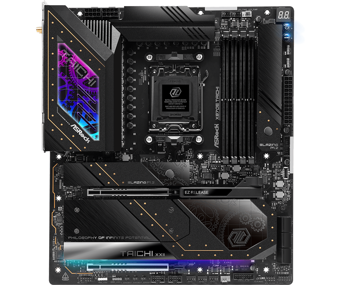 ASRock X870E TAICHI ATX  - Carte mère ASRock - grosbill.com - 1