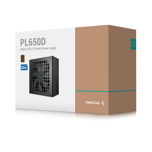 Deepcool PL650D - ATX 3.0 650W - 80+ Bronze - Noir (R-PL650D-FC0B-EU-V2) - Achat / Vente Alimentation sur grosbill.com - 5