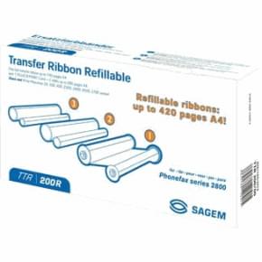 Ruban encre TTR 200R pour PF2840 (x3) pour imprimante  Sagem - 0