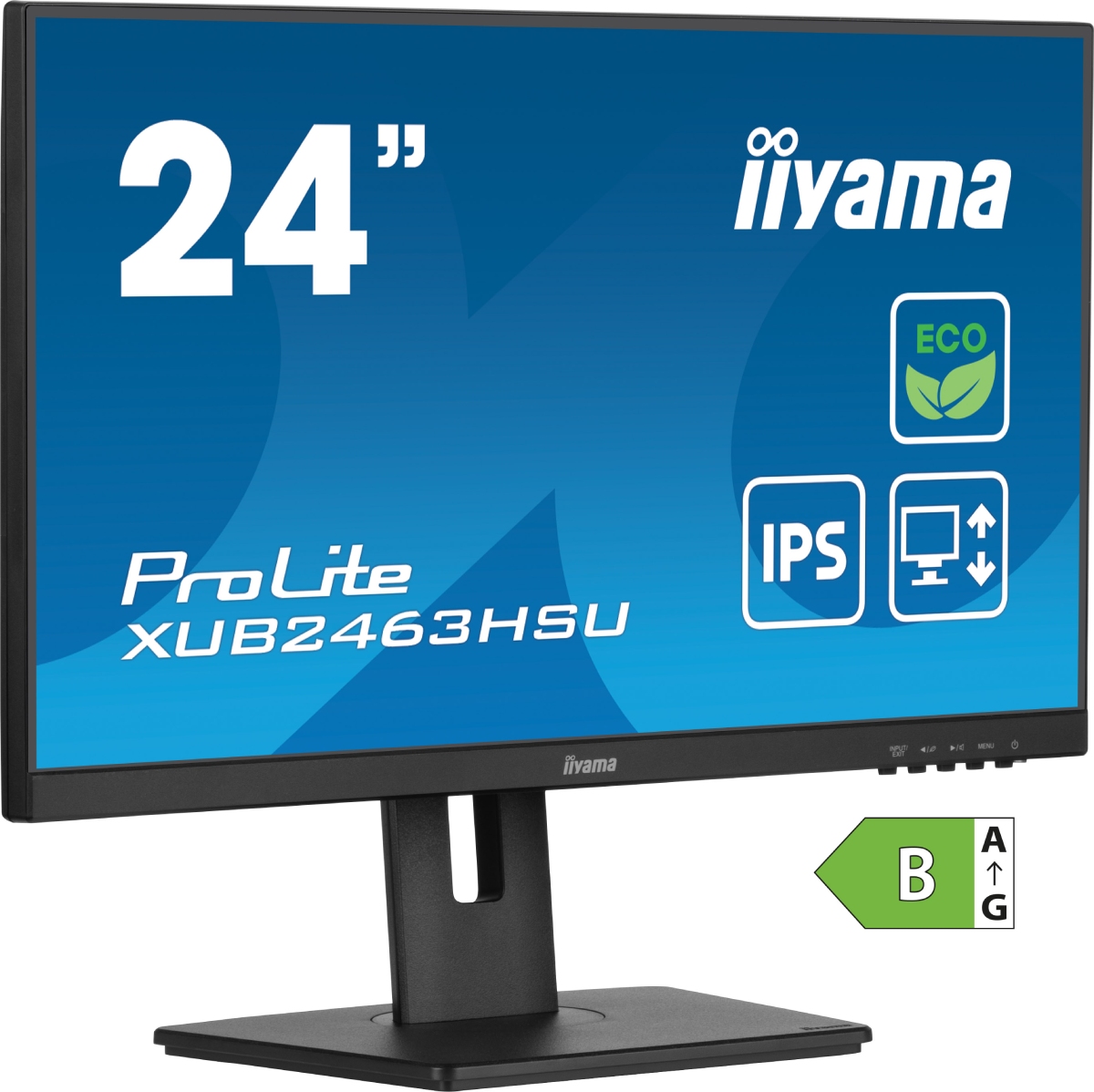 Iiyama 24"  XUB2463HSU-B1 - Ecran PC Iiyama - grosbill.com - 2