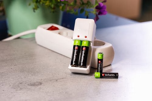 RECHARGEABLE BATTERY AA 4 PACK/HR6 - Achat / Vente sur grosbill.com - 7