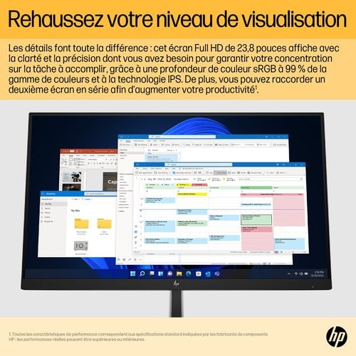 HP E24u G5 USB-C FHD Monitor - Achat / Vente sur grosbill.com - 9