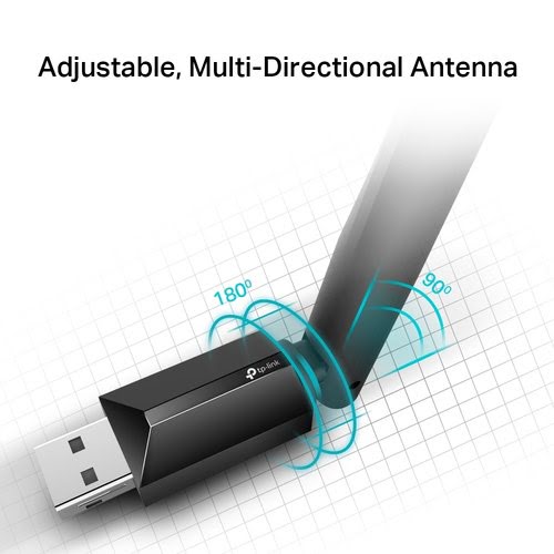 AC600 High Gain Wi-Fi Dual Band USB Adap - Achat / Vente sur grosbill.com - 5