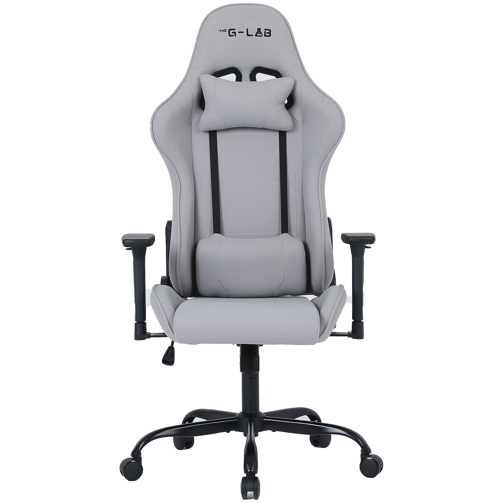 The G-LAB K Seat Platinium Gris - Siège PC Gamer - grosbill.com - 0