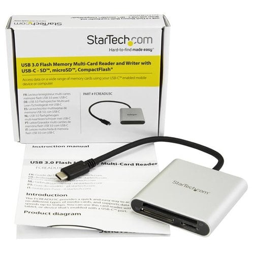 Lecteur Multi cartes mémoire USB 3.0 Type C  - Achat / Vente sur grosbill.com - 3