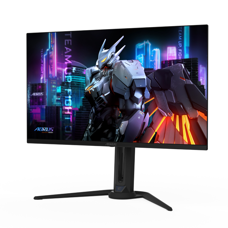 Gigabyte 32"  AORUS FO32U - Ecran PC Gigabyte - grosbill.com - 1