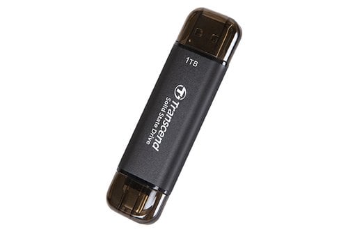 Transcend ESD310C USB Type C/A 1To (TS1TESD310C) - Achat / Vente Disque SSD externe sur grosbill.com - 1