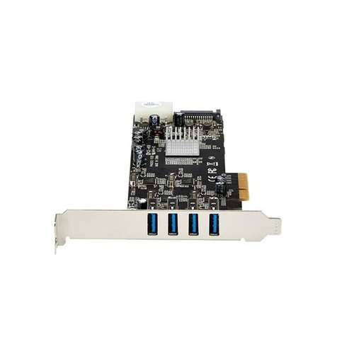 4 Port PCIe USB 3.0 Card w/4 Channels - Achat / Vente sur grosbill.com - 7