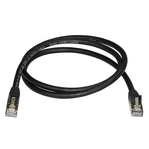 1m Black Cat6a Ethernet Cable - STP - Achat / Vente sur grosbill.com - 1